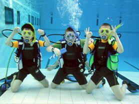 learn to scuba dive with your children